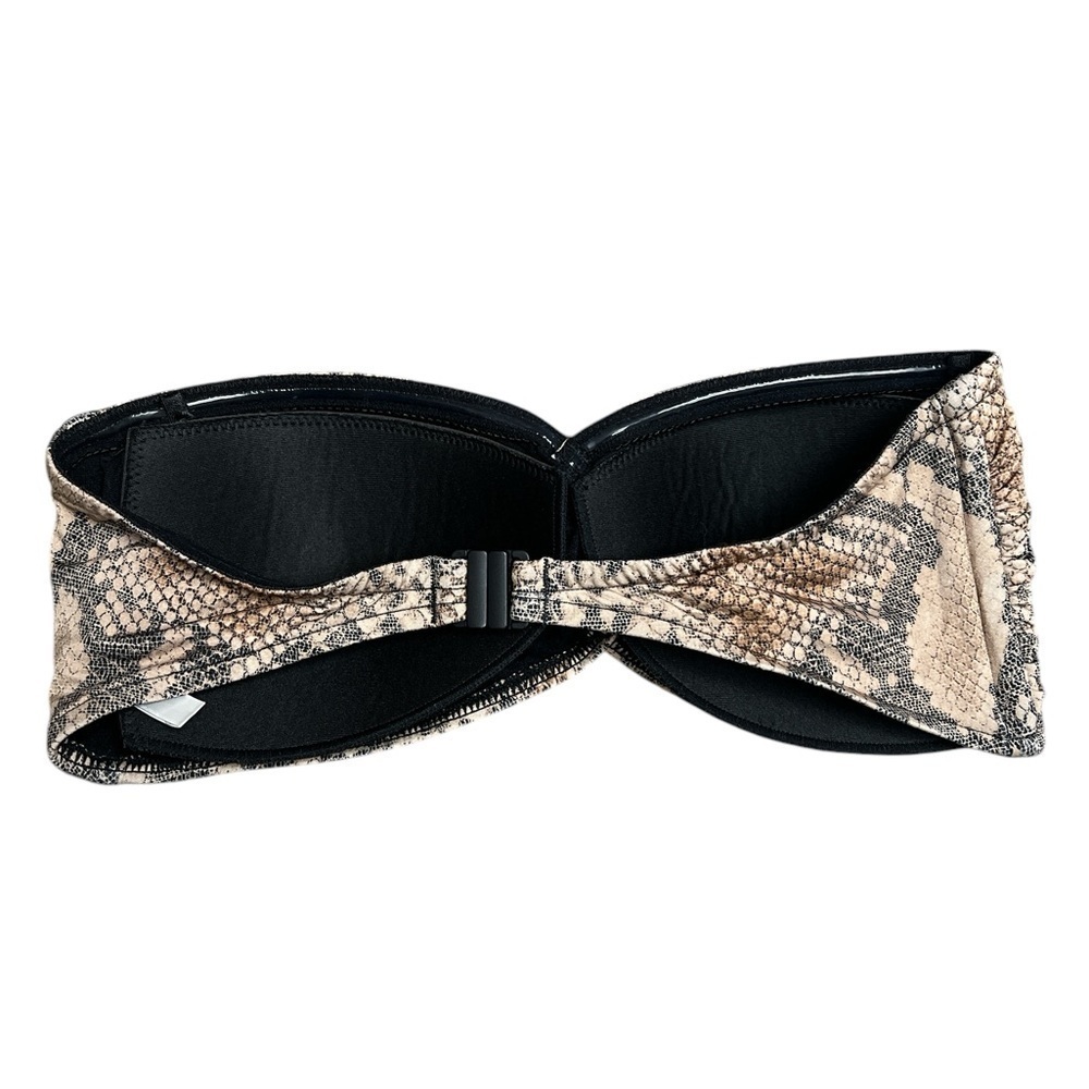 Seafolly Australia animal print strapless bikini top - Picture 2 of 3